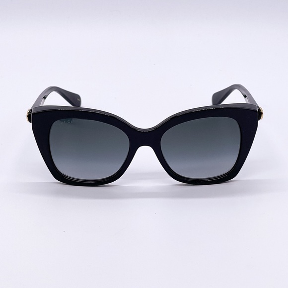 NEW GUCCI GG0921S 001 NEW COLLECTION WOMEN’S SUNGLASSES GUCCI CAT EYE FRAME - Picture 6 of 11